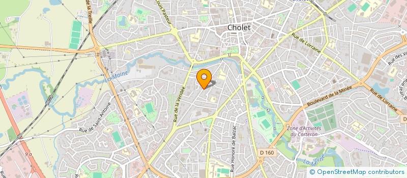localisation de l'entreprise 910 980 408  à CHOLET