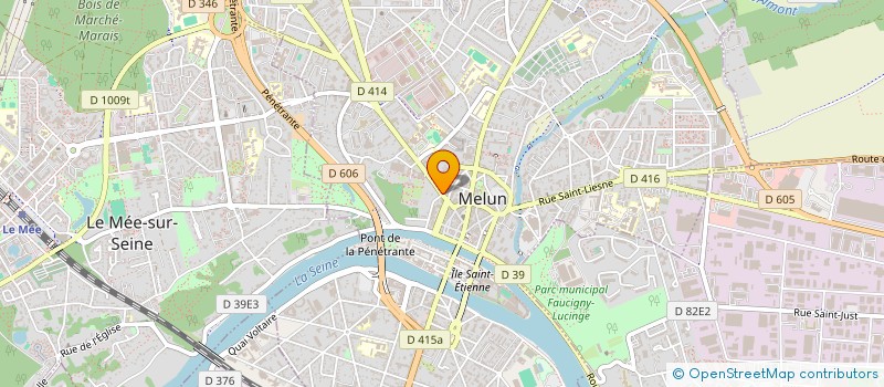 localisation de l'entreprise 910 986 587   LE MEE SUR SEINE