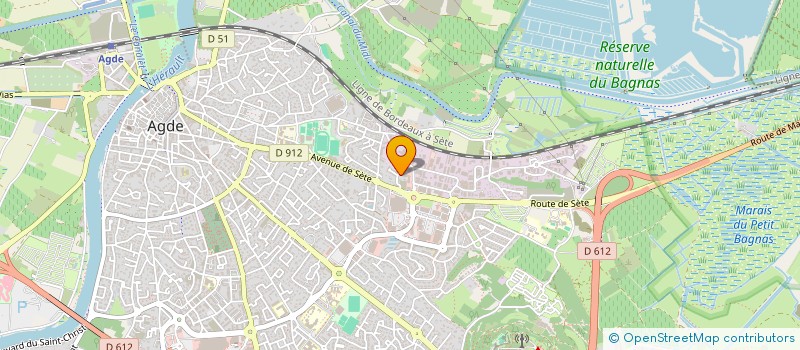 localisation de l'entreprise 911 000 974   AGDE