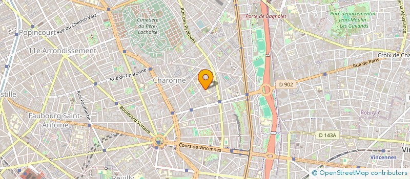 localisation de l'entreprise 911 001 329   PARIS