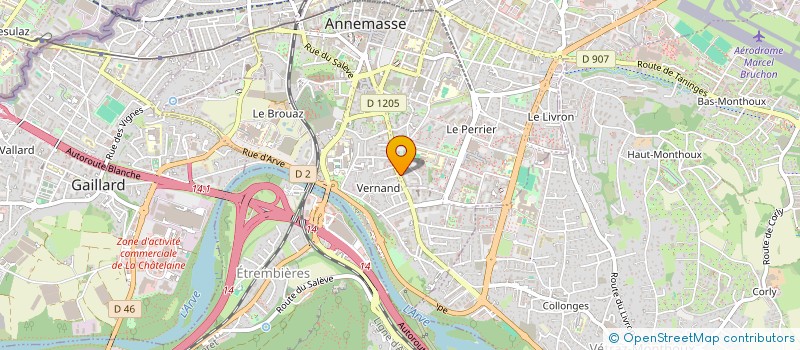 localisation de l'entreprise 911 003 820   ANNEMASSE