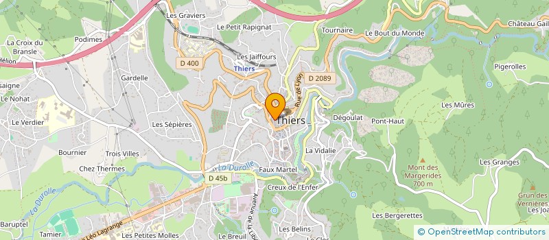 localisation de l'entreprise 911 006 211   THIERS