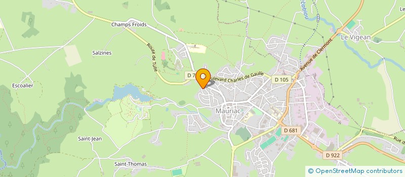 localisation de l'entreprise 911 009 397 à MAURIAC