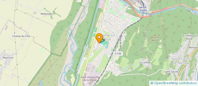 localisation de l'entreprise 911 017 077   LE PONT-DE-CLAIX