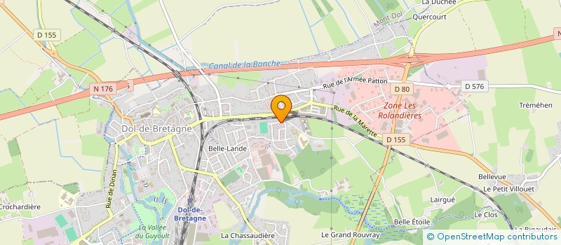 localisation de l'entreprise 911 026 698   DOL-DE-BRETAGNE