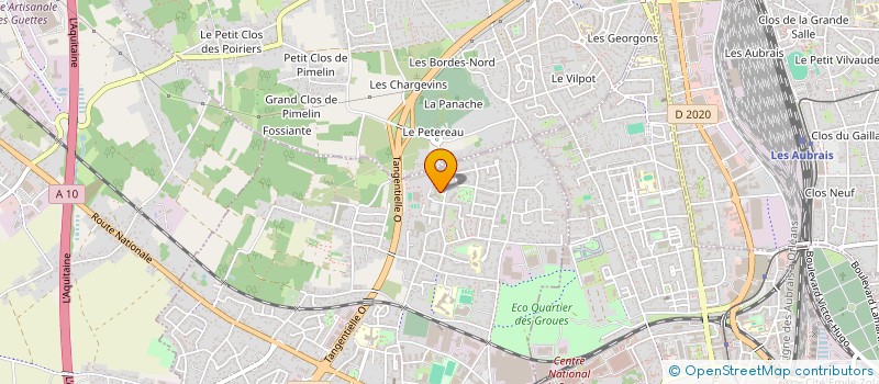 localisation de l'entreprise 911 028 033 à SAINT-JEAN-DE-LA-RUELLE