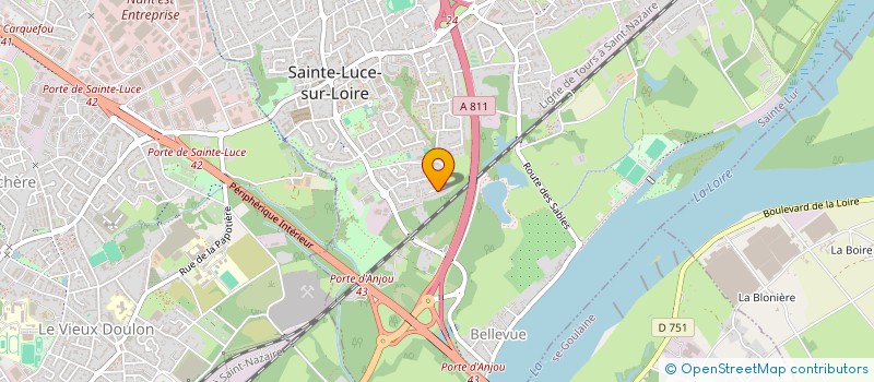 localisation de l'entreprise 911 028 140   SAINTE-LUCE-SUR-LOIRE