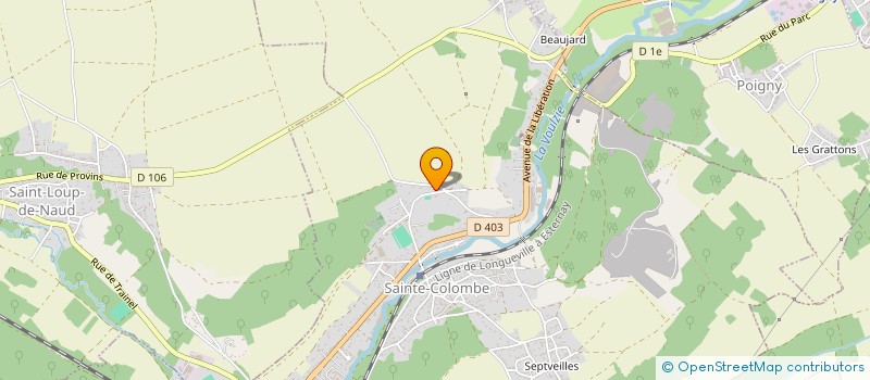 localisation de l'entreprise 911 033 488   SAINTE-COLOMBE