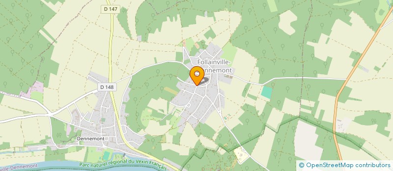 localisation de l'entreprise 911 035 731   FOLLAINVILLE-DENNEMONT