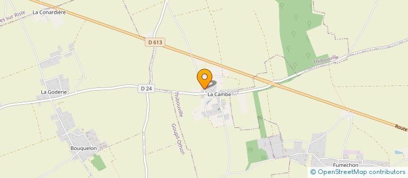 localisation de l'entreprise 911 045 821   THIBOUVILLE