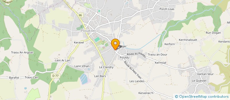 localisation de l'entreprise 911 061 711   PLOUEZEC