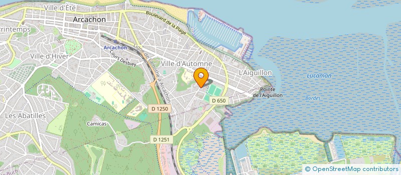 localisation de l'entreprise 911 064 327   ARCACHON