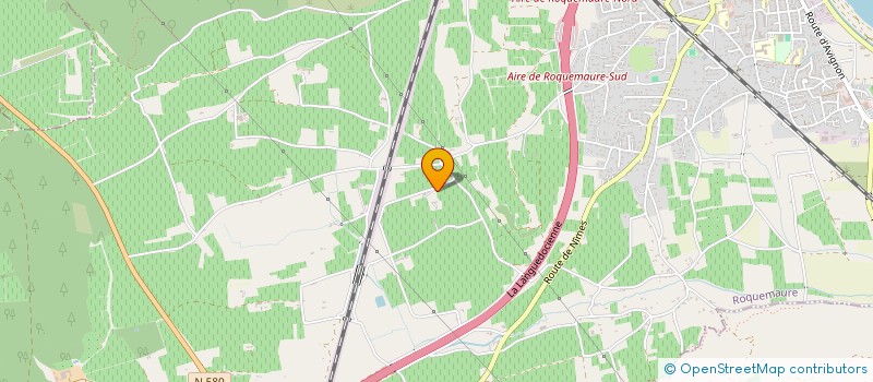 localisation de l'entreprise 911 066 629   ROQUEMAURE