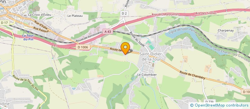 localisation de l'entreprise 911 071 140   LA TOUR-DU-PIN