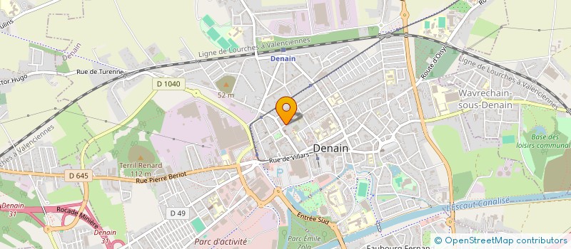 localisation de l'entreprise 911 075 190 à DENAIN