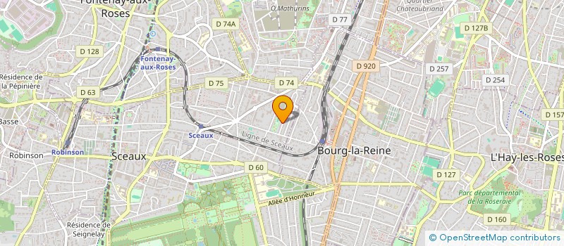 localisation de l'entreprise 911 082 881  à SCEAUX