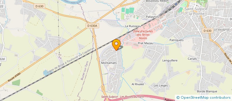 localisation de l'entreprise 911 090 819   SAINT-SULPICE-LA-POINTE