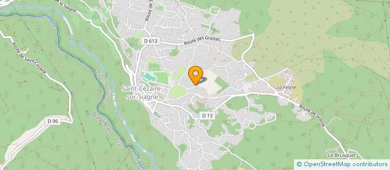 localisation de l'entreprise 911 098 689   SAINT-CEZAIRE-SUR-SIAGNE