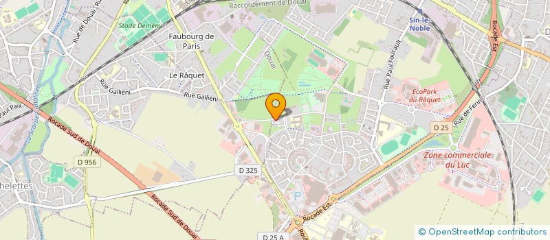 localisation de l'entreprise 911 100 261   SIN-LE-NOBLE