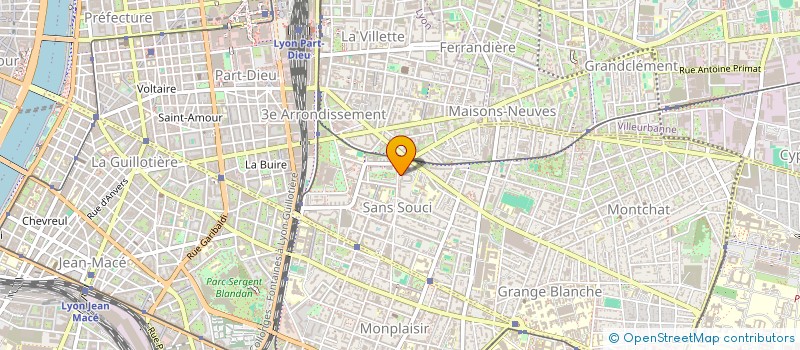 localisation de l'entreprise 911 105 211   LYON