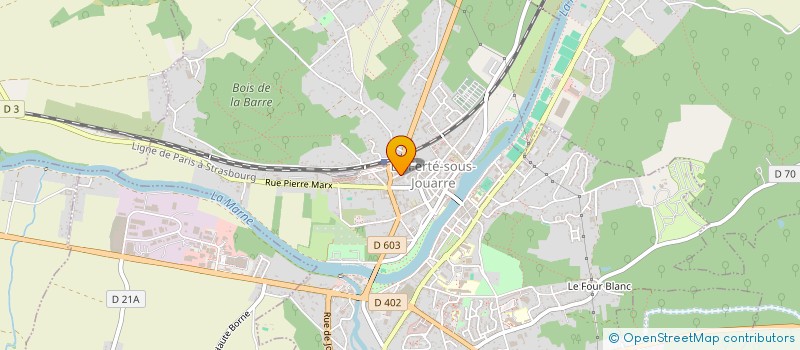 localisation de l'entreprise 911 109 130 à LA FERTE-SOUS-JOUARRE