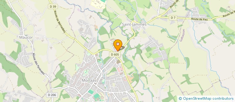 localisation de l'entreprise 911 116 937  à PAU