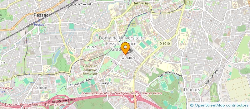 localisation de l'entreprise 911 120 905   PESSAC