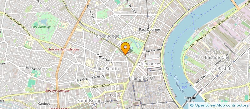 localisation de l'entreprise 911 133 411   BORDEAUX