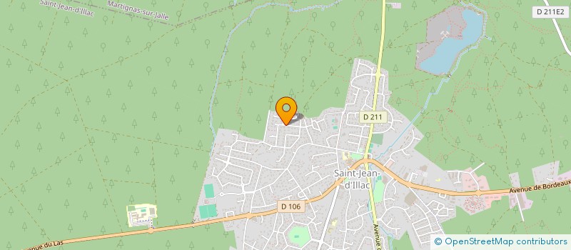 localisation de l'entreprise 911 136 133   SAINT-JEAN-D'ILLAC