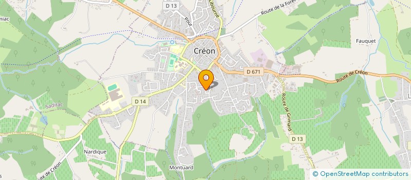 localisation de l'entreprise 911 139 004   CREON