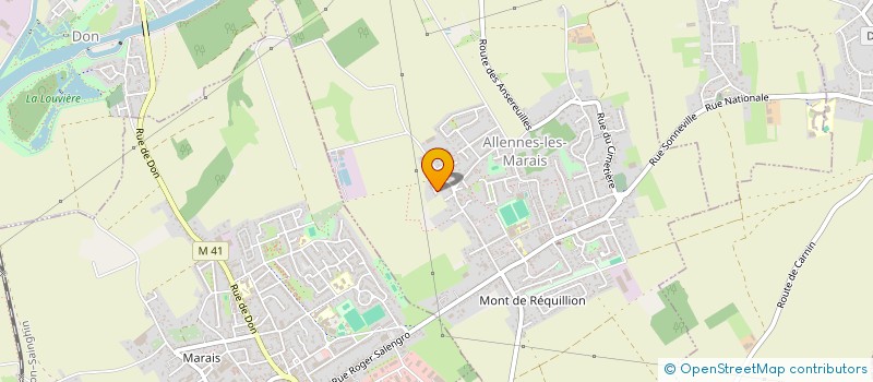 localisation de l'entreprise 911 145 613   ALLENNES-LES-MARAIS