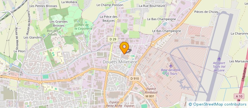 localisation de l'entreprise 911 149 888   TOURS