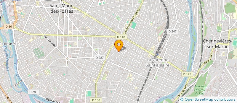 localisation de l'entreprise 911 156 891  à SAINT-MAUR-DES-FOSSES