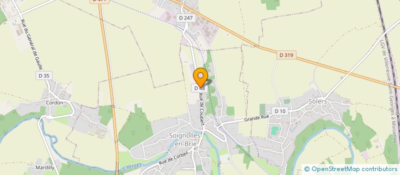 localisation de l'entreprise 911 168 516   SOIGNOLLES-EN-BRIE