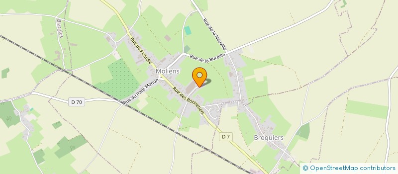 localisation de l'entreprise 911 177 350   MOLIENS