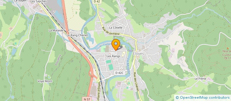 localisation de l'entreprise 911 181 626   ELOYES