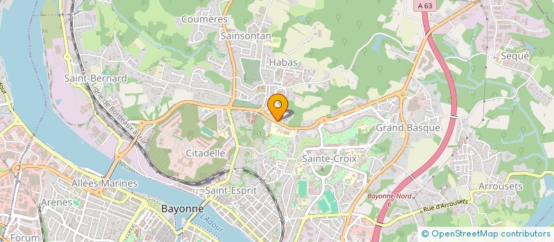 localisation de l'entreprise 911 182 053   BAYONNE