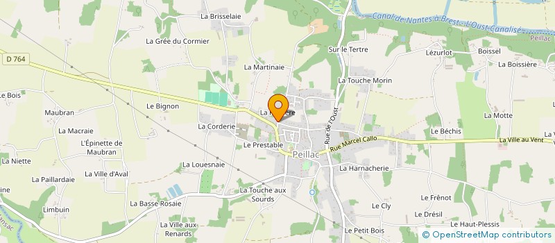 localisation de l'entreprise 911 183 572   LA ROCHE-BERNARD