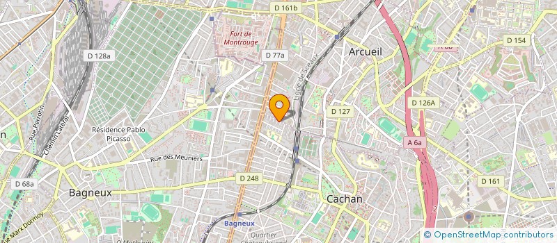 localisation de l'entreprise 911 193 605   CACHAN