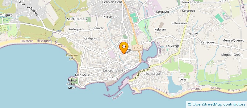 localisation de l'entreprise 911 206 894   GUILVINEC