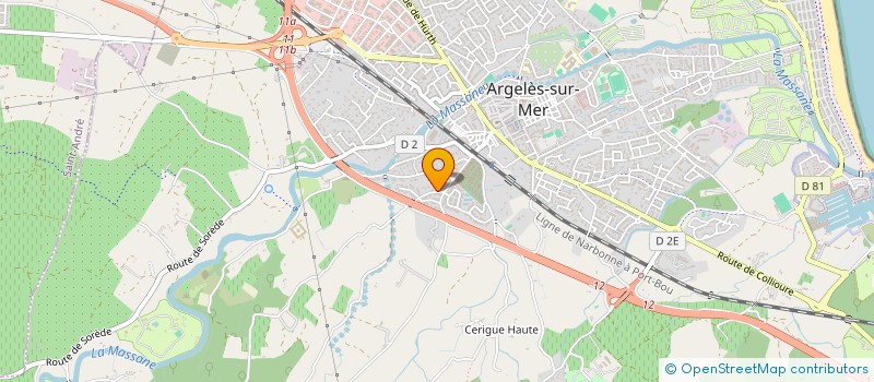 localisation de l'entreprise 911 209 468   ARGELES-SUR-MER