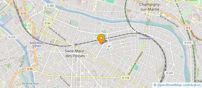 localisation de l'entreprise 911 212 256  à SAINT-MAUR-DES-FOSSES