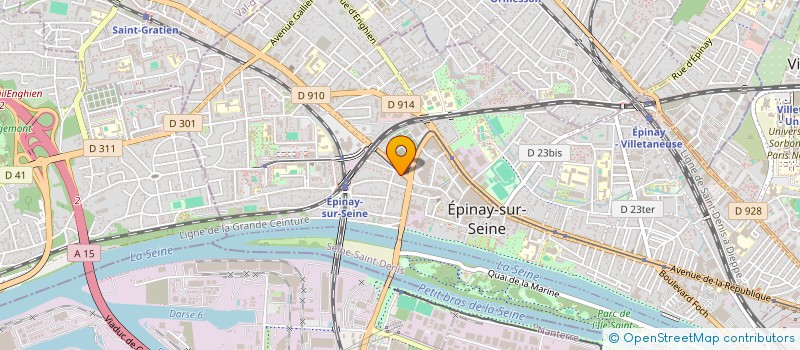 localisation de l'entreprise 911 213 395 à EPINAY-SUR-SEINE