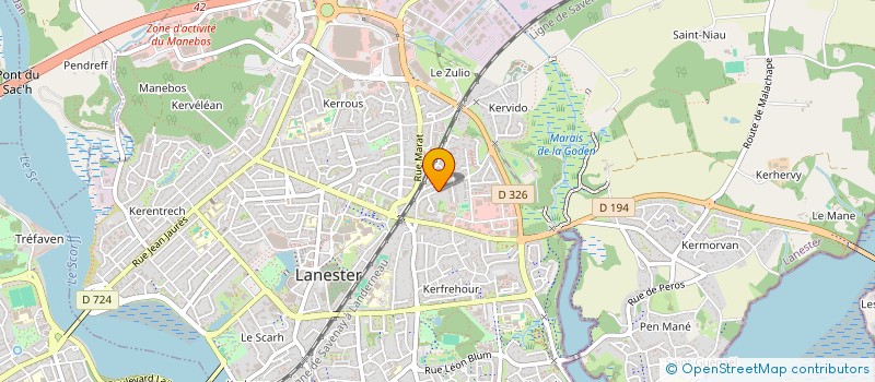 localisation de l'entreprise 911 221 745   LANESTER