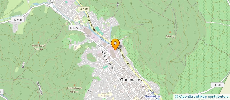 localisation de l'entreprise 911 223 741   GUEBWILLER