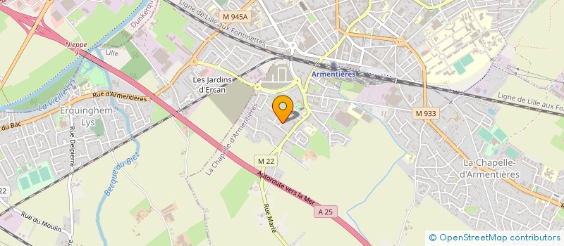 localisation de l'entreprise 911 226 488   LA CHAPELLE-D'ARMENTIERES