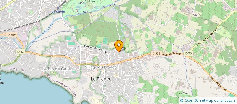 localisation de l'entreprise 911 231 363   LE PRADET
