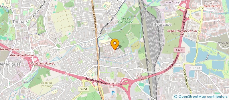 localisation de l'entreprise 911 231 520   BEGLES