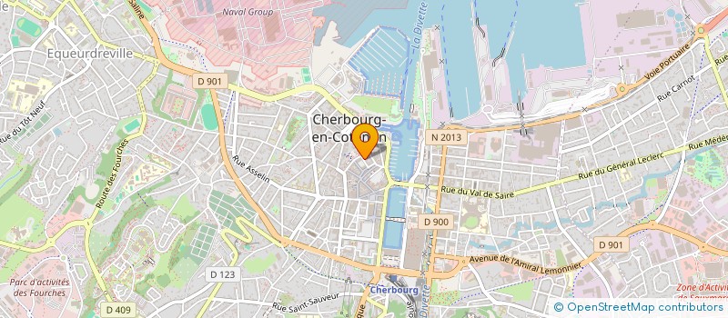 localisation de l'entreprise 911 233 062   CHERBOURG-EN-COTENTIN