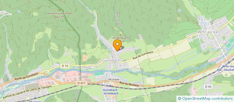 localisation de l'entreprise 911 240 976   TURCKHEIM